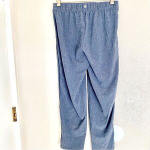 T by Talbots jogger Pants Pull On Waist nylon poly spandex coastal beach -S